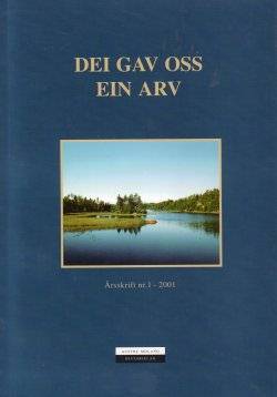 Årsskrift nr. 1 - 2001