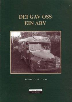 Årsskrift nr. 3 - 2003