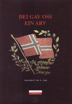 Årsskrift nr.   8  - 2008