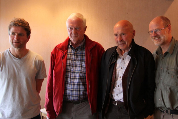 Bokkomitéen på møte i Tvedestrand